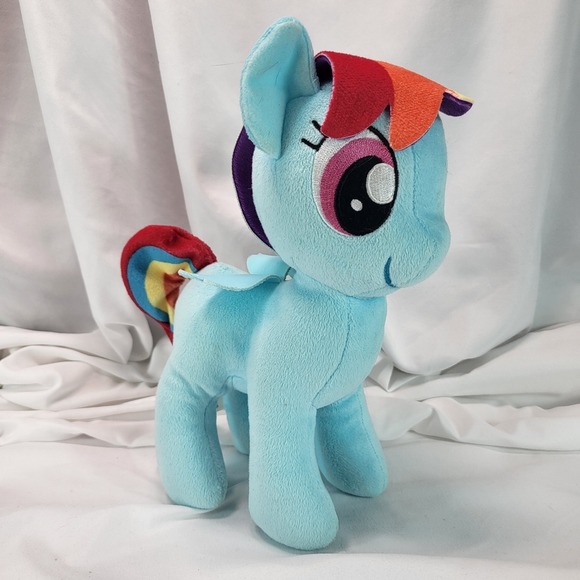 My Little Pony Rainbow Dash Plush Hasbro Stuffed Animal 10" - Picture 2 of 15